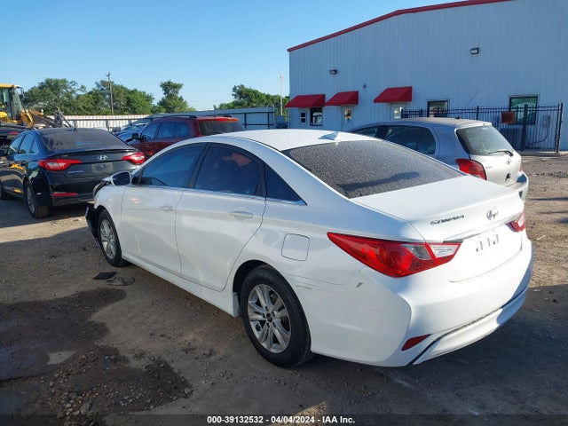 Продажа на аукционе авто 2014 Hyundai Sonata Gls, vin: 5NPEB4AC0EH873421, номер лота: 39132532