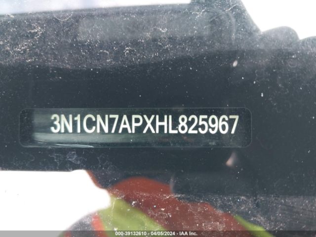3N1CN7APXHL825967 Nissan Versa 1.6 S