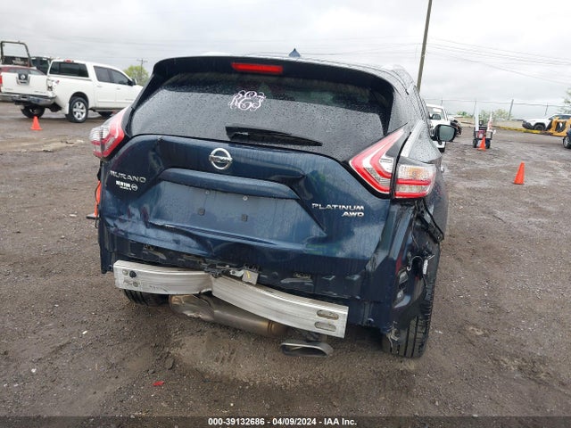 Nissan Murano Platinum 2015 5N1AZ2MH3FN262608 Image 16