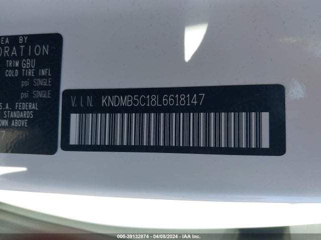 KIA SEDONA LX 2020 KNDMB5C18L6618147 Image 9