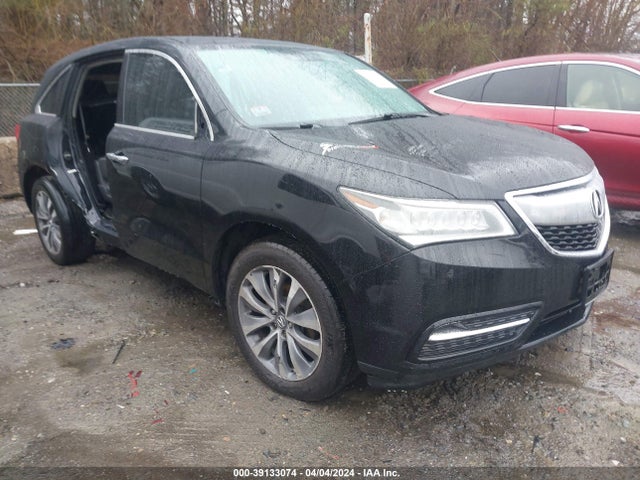 Acura Mdx Technology Package 2014 5FRYD4H44EB033385 Image 1