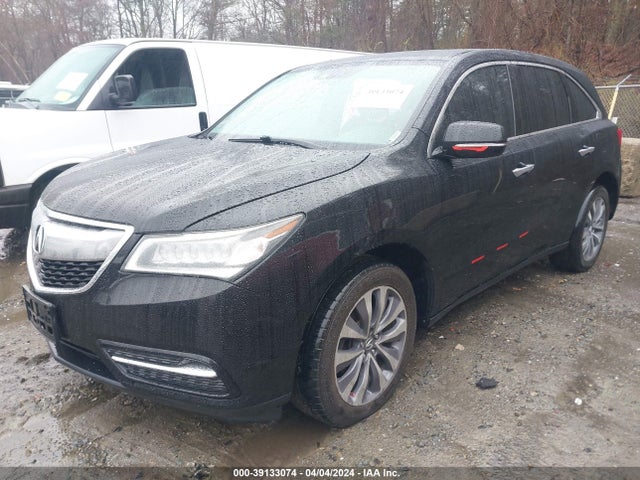 Acura Mdx Technology Package 2014 5FRYD4H44EB033385 Image 2