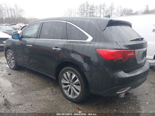 Acura Mdx Technology Package 2014 5FRYD4H44EB033385 Image 3