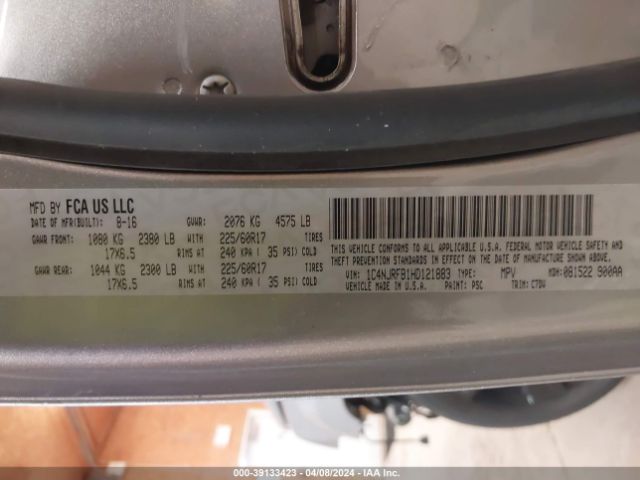 1C4NJRFB1HD121883 Jeep Patriot Latitude 4x4