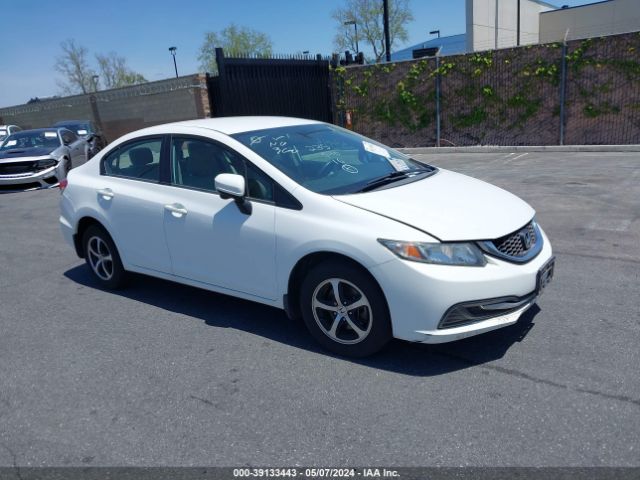 Auction sale of the 2015 Honda Civic Se, vin: 19XFB2F72FE292190, lot number: 39133443