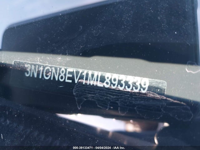 Nissan Versa Sv Xtronic Cvt 2021 3N1CN8EV1ML893339 Image 9