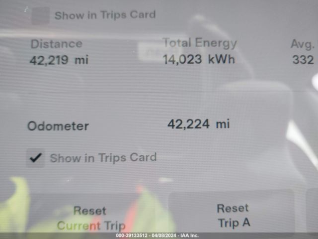 5YJ3E1EB5KF442243 Tesla Model 3 Long Range/performance