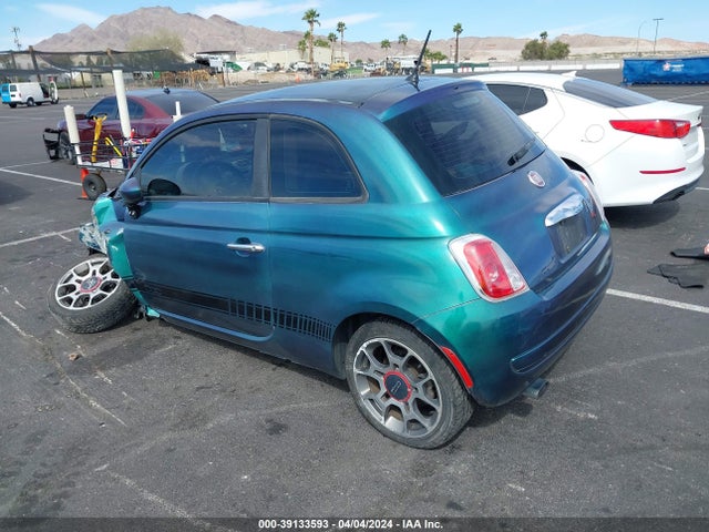 2012 FIAT 500 3C3CFFAR1CT196568 Photo 2