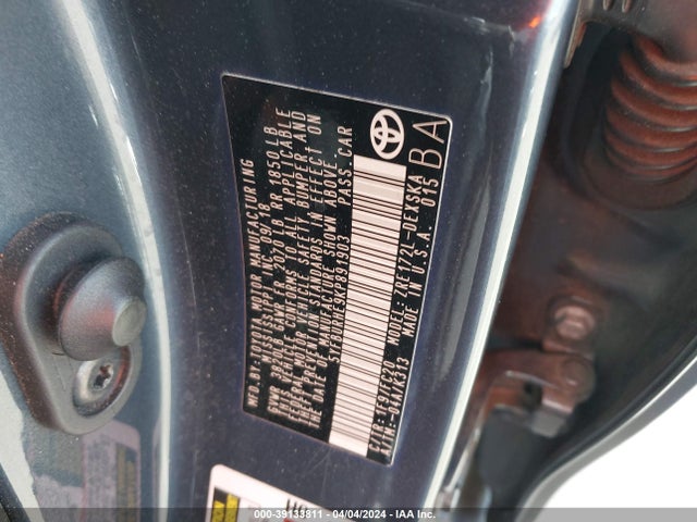 Toyota COROLLA SE 2019 5YFBURHE9KP891903 Image 9