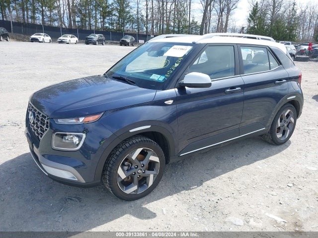Hyundai Venue Denim 2021 KMHRC8A37MU082759 Image 2
