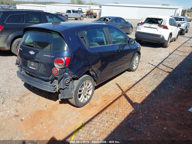 Chevrolet Sonic Lt Auto 2015 1G1JC6SH4F4173726 Image 4