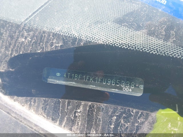 Toyota CAMRY LE 2015 4T1BF1FK1FU965338 Image 9