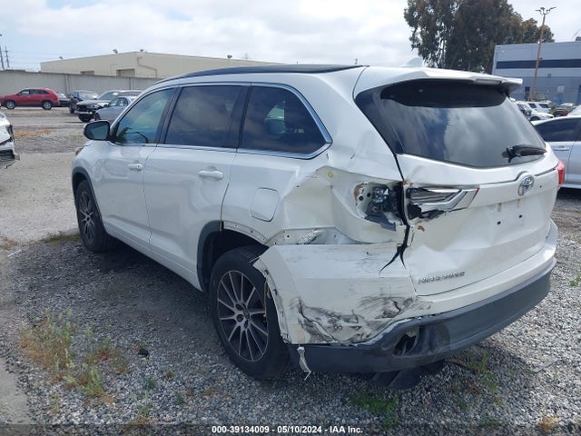Toyota Highlander Se 2017 5TDKZRFH6HS513925 Image 3