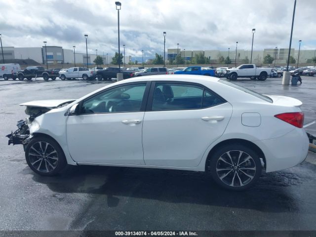 2T1BURHE6KC172267 Toyota COROLLA SE
