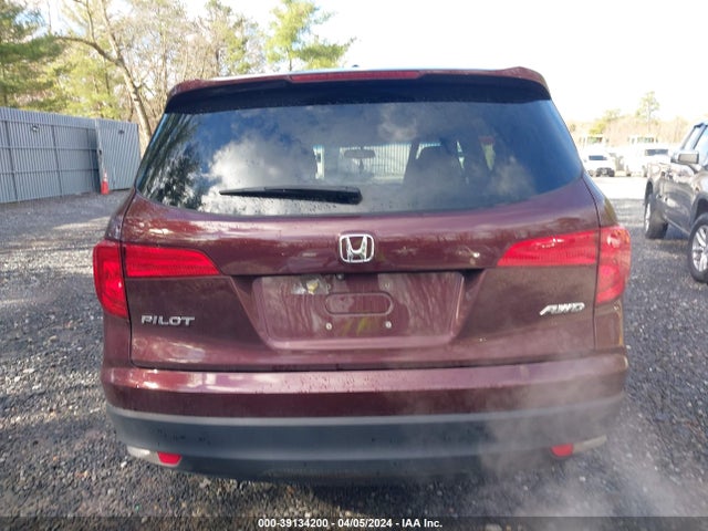 Honda Pilot Ex-l 2016 5FNYF6H59GB052291 Image 16