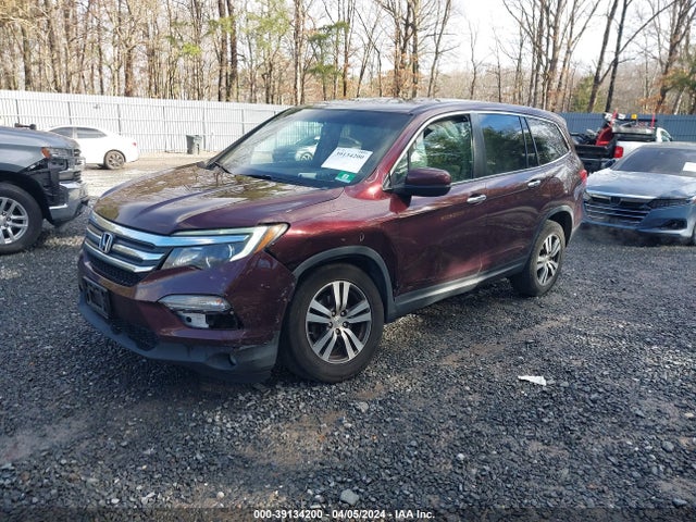Honda Pilot Ex-l 2016 5FNYF6H59GB052291 Image 2