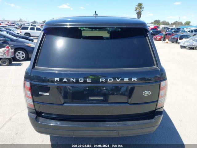 SALGS2EFXGA309943 Land Rover Range Rover 5.0l V8 Supercharged