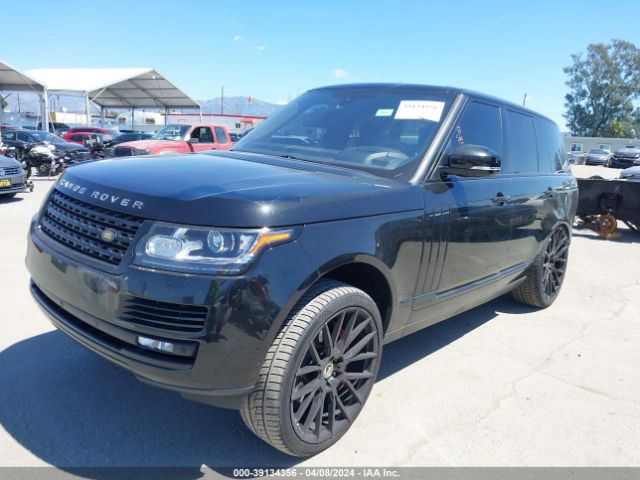 SALGS2EFXGA309943 Land Rover Range Rover 5.0l V8 Supercharged