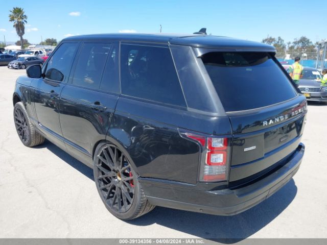 SALGS2EFXGA309943 Land Rover Range Rover 5.0l V8 Supercharged