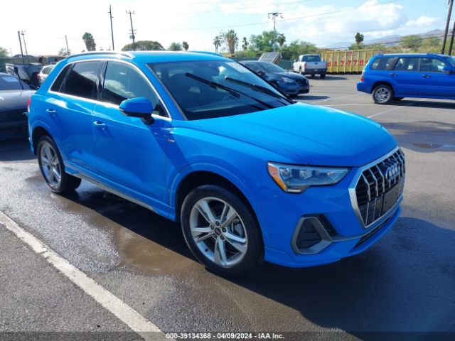 39134368 :رقم المزاد ، WA1DECF36N1023557 vin ، 2022 Audi Q3 Premium 45 Tfsi S Line Quattro Tiptronic مزاد بيع