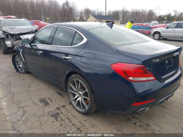 KMTG74LE8MU074405 Genesis G70 3.3t Awd
