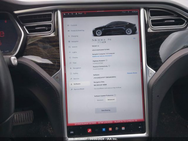 5YJSA1E29GF157995 Tesla Model S 60d/70d/75d/85d/90d