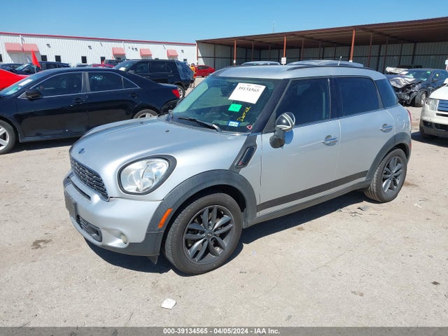 2012 MINI COOPER S COUNTRYMAN WMWZC3C50CWL87042 Photo 1