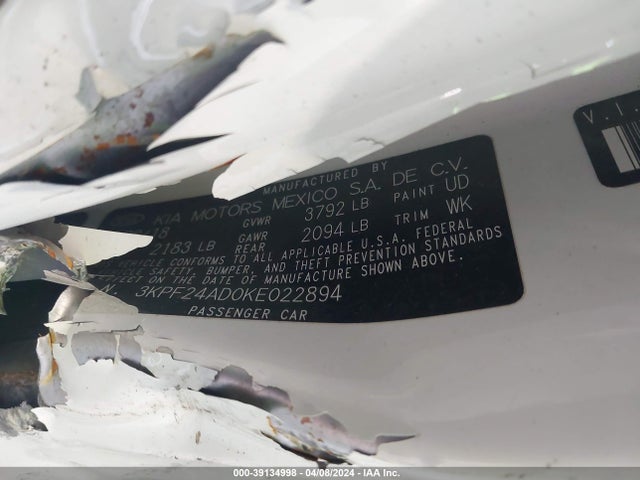 KIA Forte Lxs 2019 3KPF24AD0KE022894 Image 9