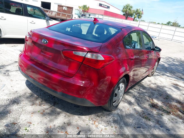 KIA FORTE LX 2016 KNAFK4A65G5606824 Image 4