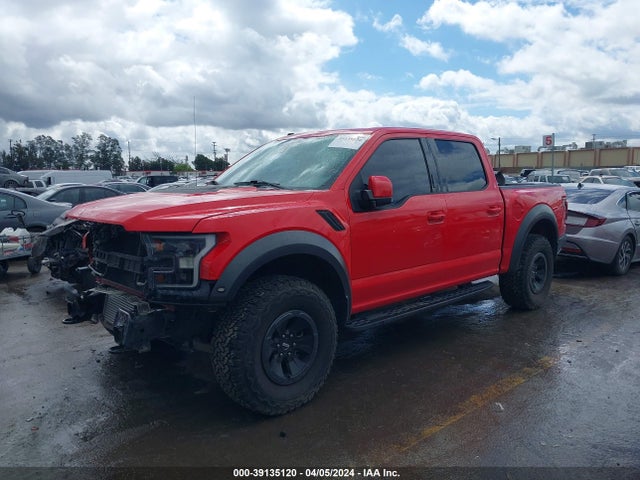 Ford F-150 Raptor 2018 1FTFW1RG6JFB98824 Image 2