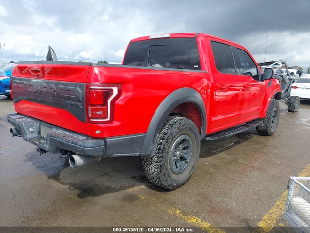 Ford F-150 Raptor 2018 1FTFW1RG6JFB98824 Image 4
