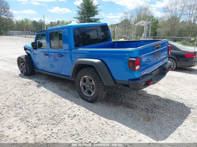 Jeep Gladiator Rubicon 4x4 2022 1C6JJTBG1NL135515 Image 3