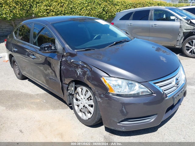 Nissan SENTRA S 2014 3N1AB7APXEL695474 Image 1