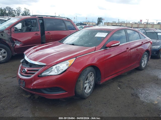 Hyundai SONATA GLS 2014 5NPEB4AC0EH850608 Image 2