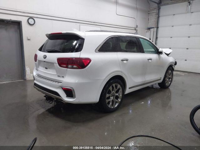 5XYPKDA58KG584199 KIA Sorento 3.3l Sxl