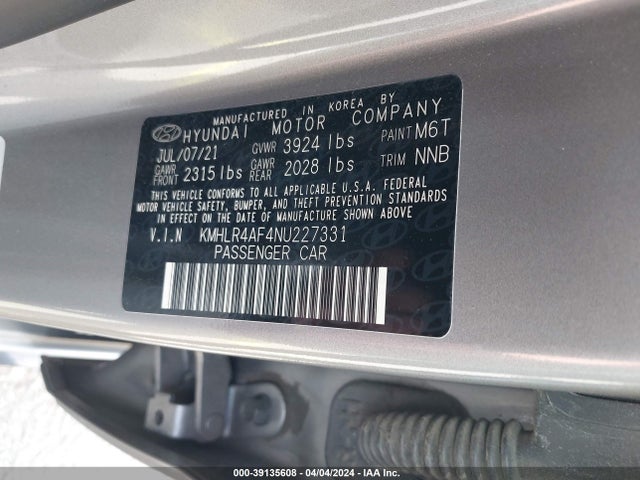 Hyundai Elantra N Line 2022 KMHLR4AF4NU227331 Image 9