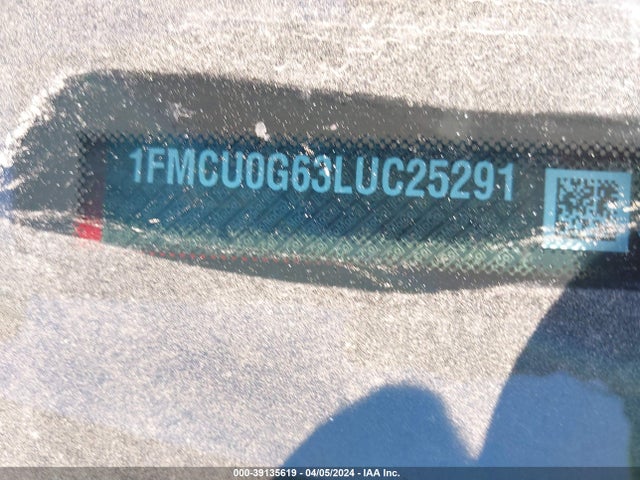 Ford ESCAPE SE 2020 1FMCU0G63LUC25291 Image 9