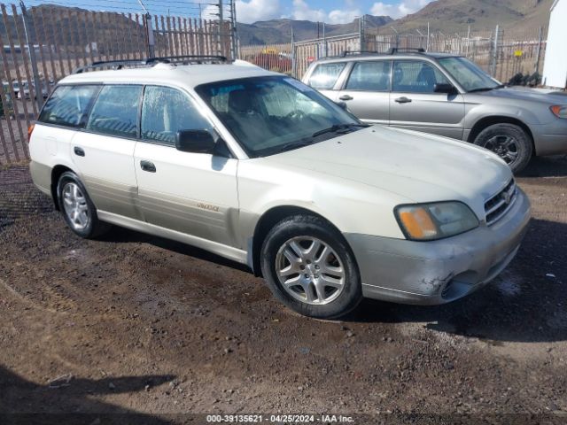 Auction sale of the 2002 Subaru Legacy Outback, vin: 4S3BH665927640354, lot number: 39135621