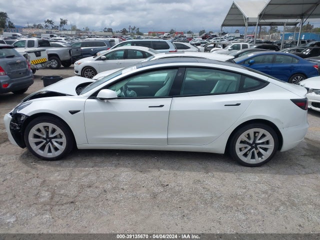 Tesla Model 3 Rear-wheel Drive 2022 5YJ3E1EA7NF303131 Image 13