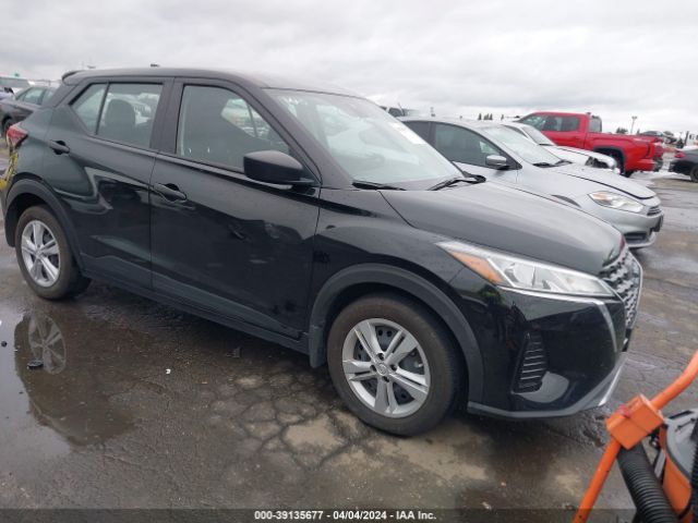 39135677 :رقم المزاد ، 3N1CP5BV5NL527866 vin ، 2022 Nissan Kicks S Xtronic Cvt مزاد بيع