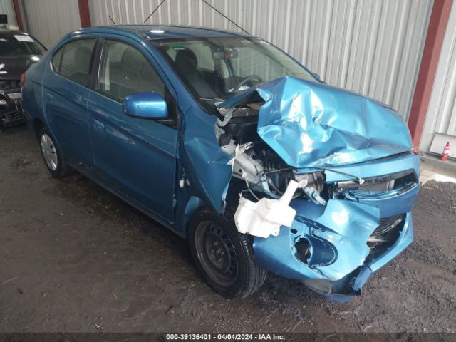 Auction sale of the 2020 Mitsubishi Mirage G4 Es, vin: ML32F3FJ8LHF05255, lot number: 39136401