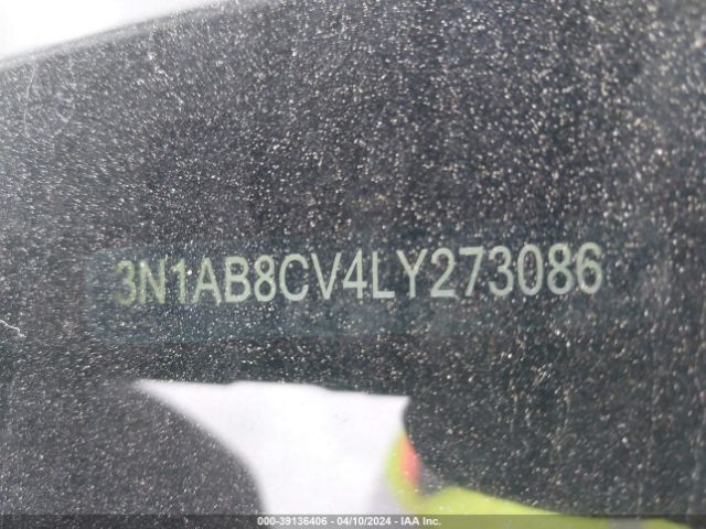 3N1AB8CV4LY273086 Nissan Sentra Sv Xtronic Cvt