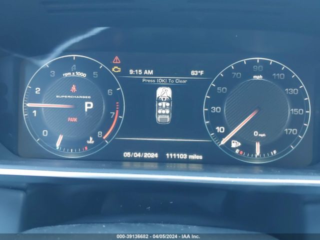 SALWR2TF3FA624964 Land Rover Range Rover Sport 5.0l V8 Supercharged