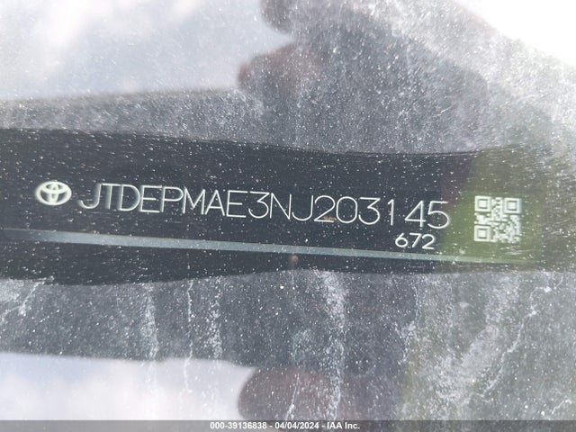 Toyota COROLLA LE 2022 JTDEPMAE3NJ203145 Image 9