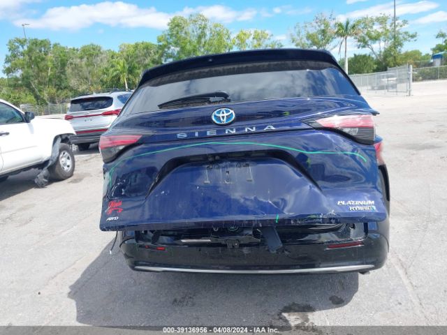 5TDESKFC4NS043516 Toyota Sienna Platinum