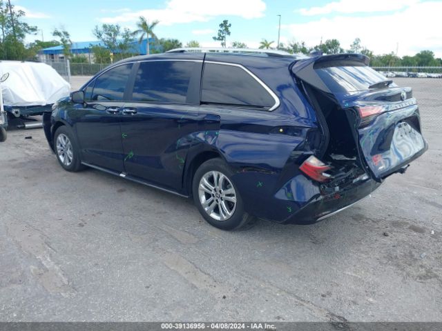 5TDESKFC4NS043516 Toyota Sienna Platinum