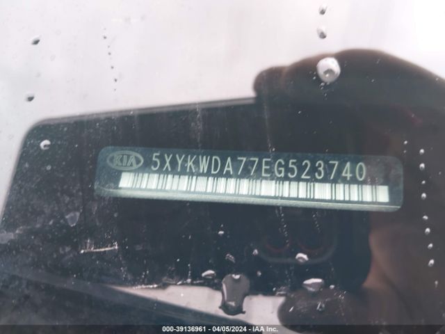 5XYKWDA77EG523740 KIA Sorento Limited V6
