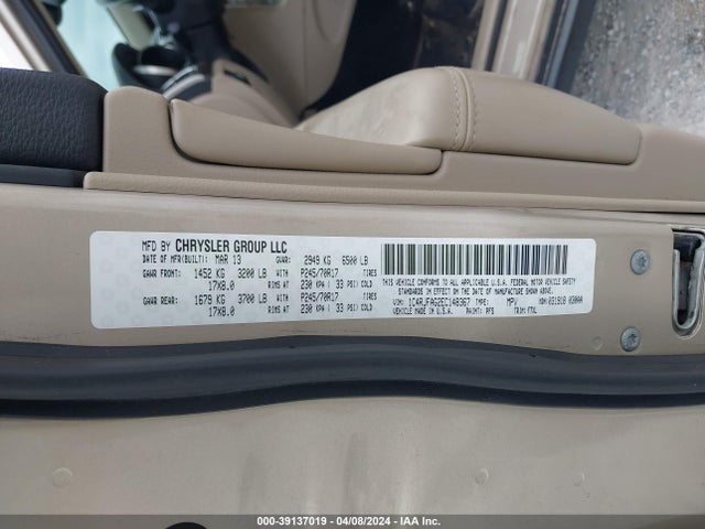 Jeep Grand Cherokee Laredo 2014 1C4RJFAG2EC148367 Image 9