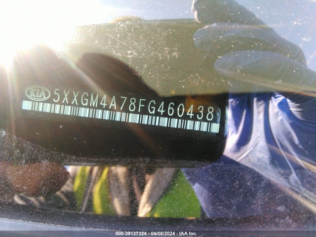KIA Optima Lx 2015 5XXGM4A78FG460438 Image 9