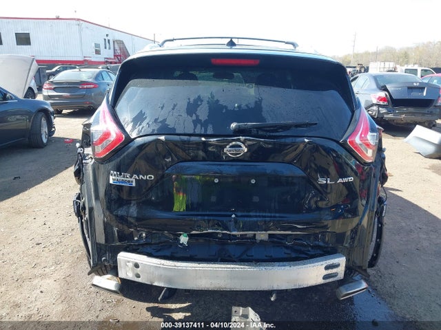 Nissan MURANO SL 2015 5N1AZ2MH4FN273617 Image 17